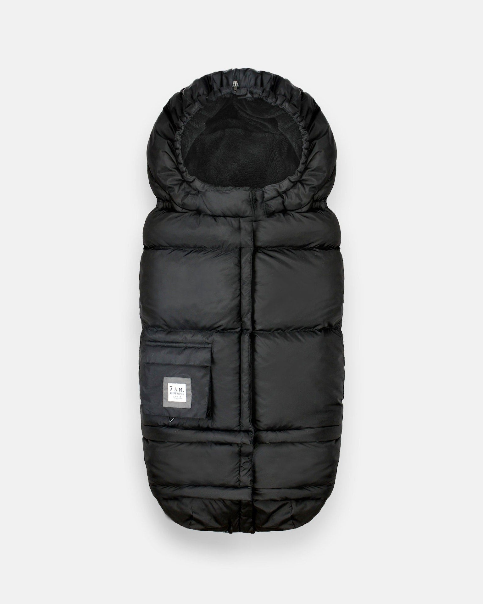 7AM Enfant Blanket 212 Evolution - Black Plush M6Q4 - product image 1
