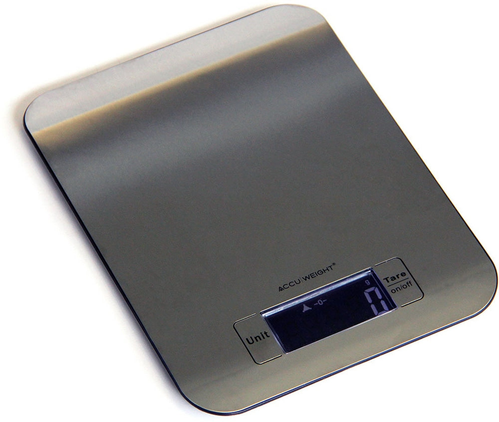 Stainless Steel Slim Kitchen Scale, 5kg O3V8 - product image 1