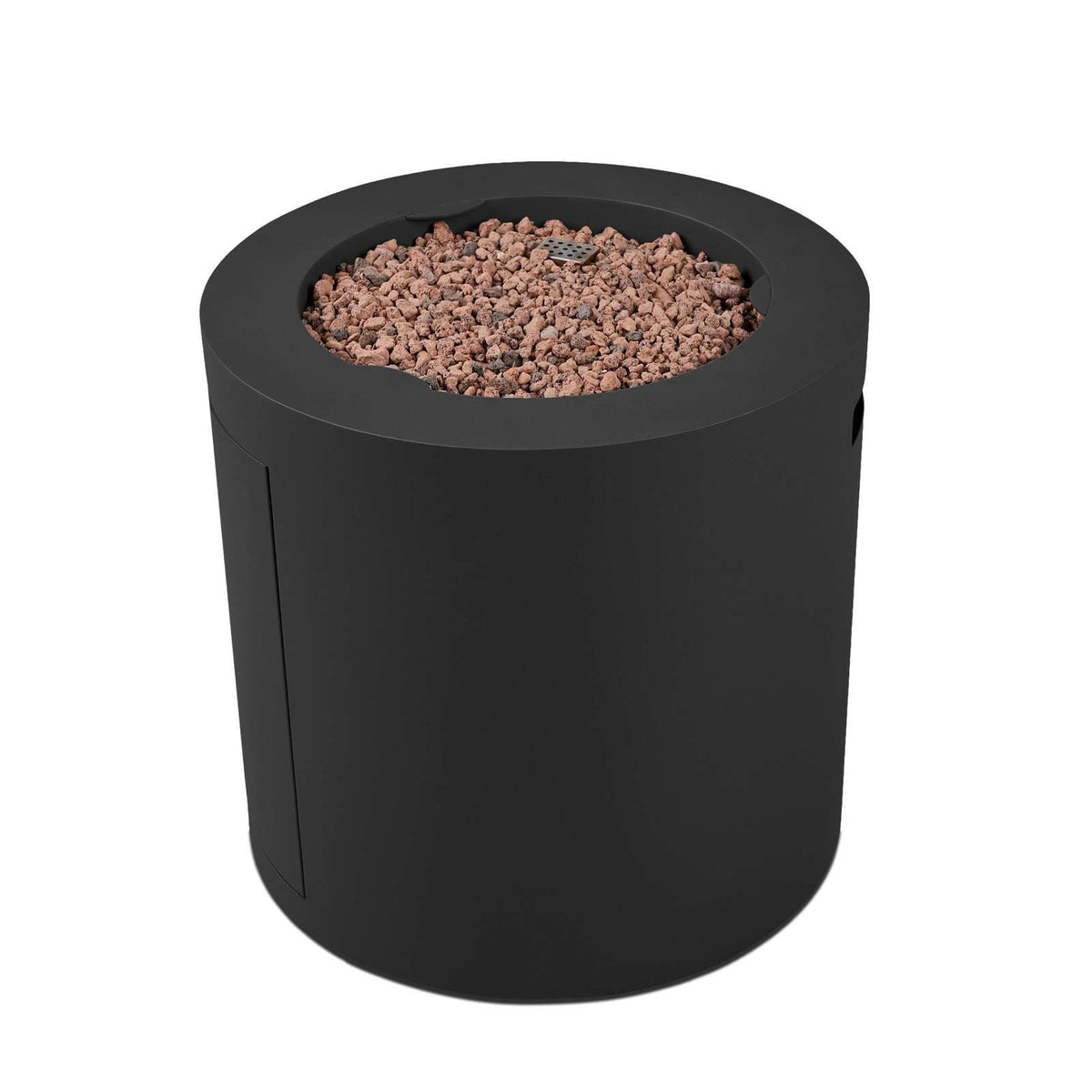 Steel Propane Fire Pit Hidden Tank in Black, 24-in P1H5 - product image 2