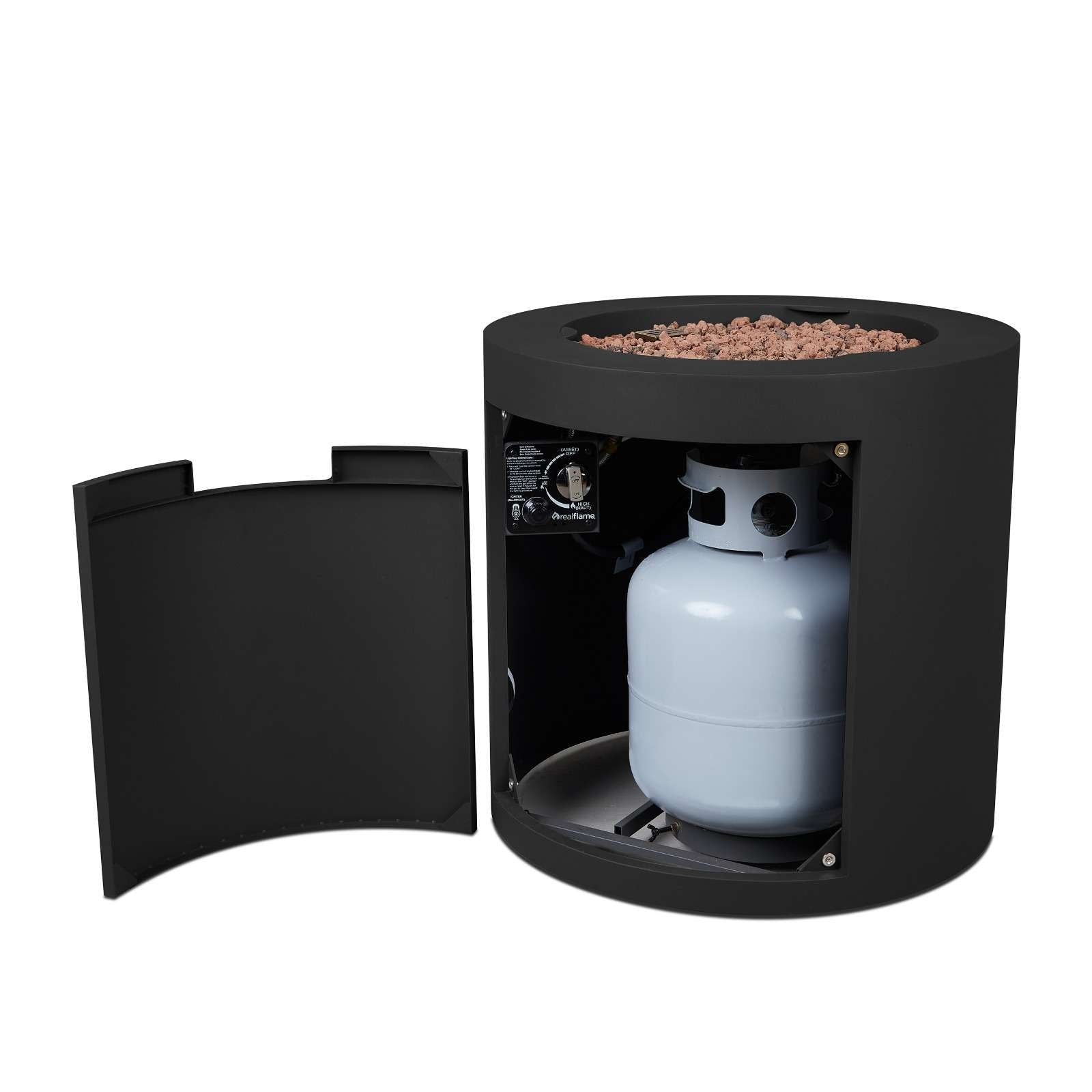 Steel Propane Fire Pit Hidden Tank in Black, 24-in P1H5 - product image 7