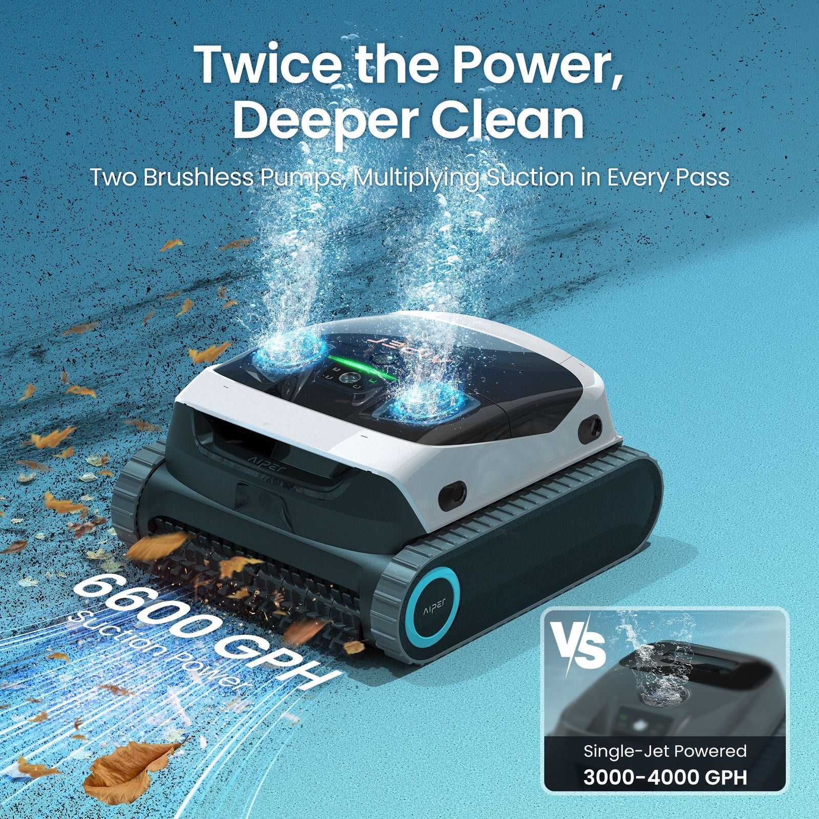 Scuba N1 Max Cordless Robotic In-Ground Robotic Pool Cleaner for In-Ground Pools up to 2150 sq. Ft S5V6 - product image 5