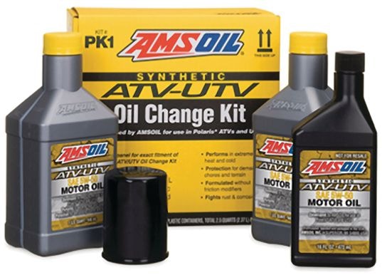 Polaris ATV/UTV Oil Change Kit 5W50 C4A4 - product image 1