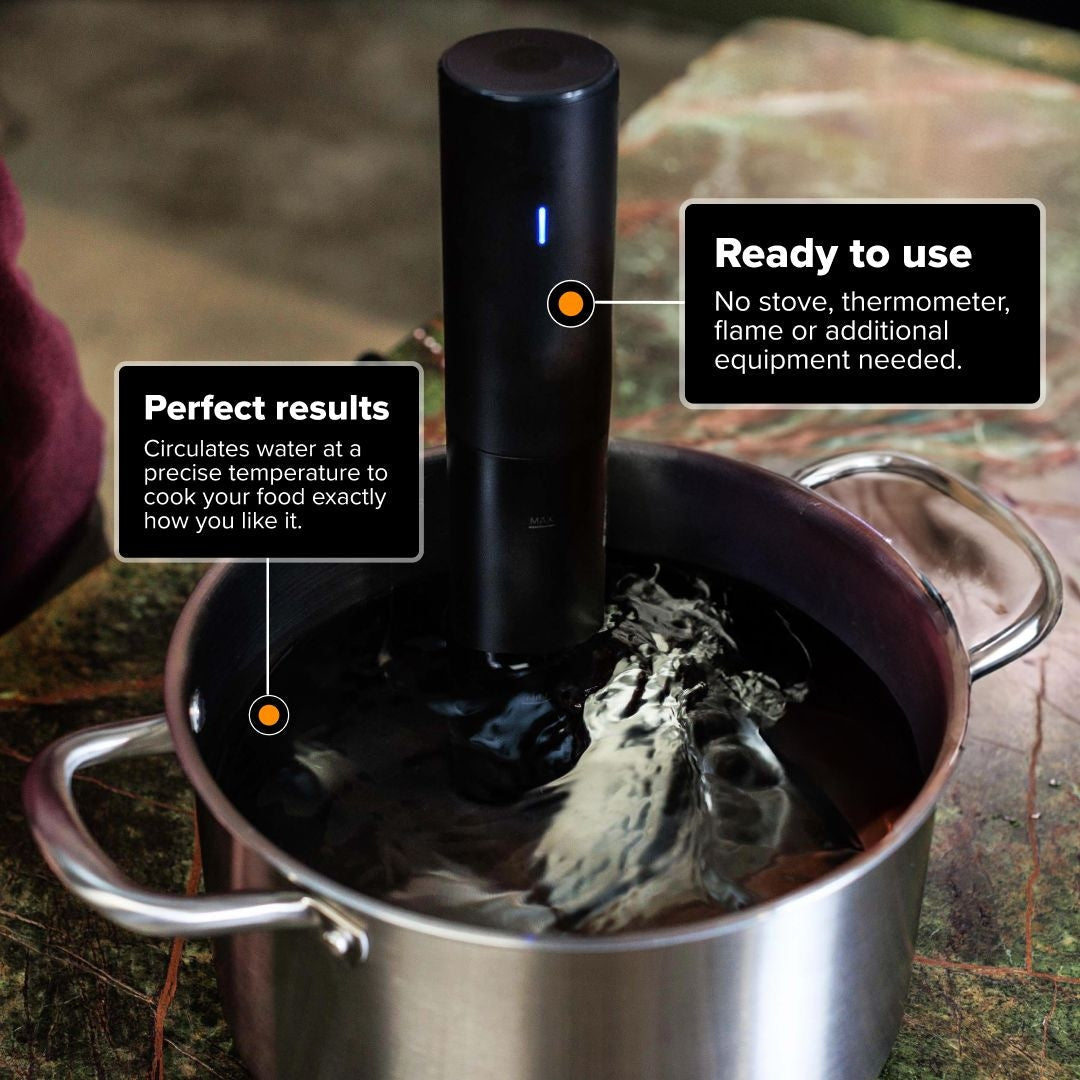 Culinary Sous Vide Precision Cooker Mini, Black N8L9 - product image 7
