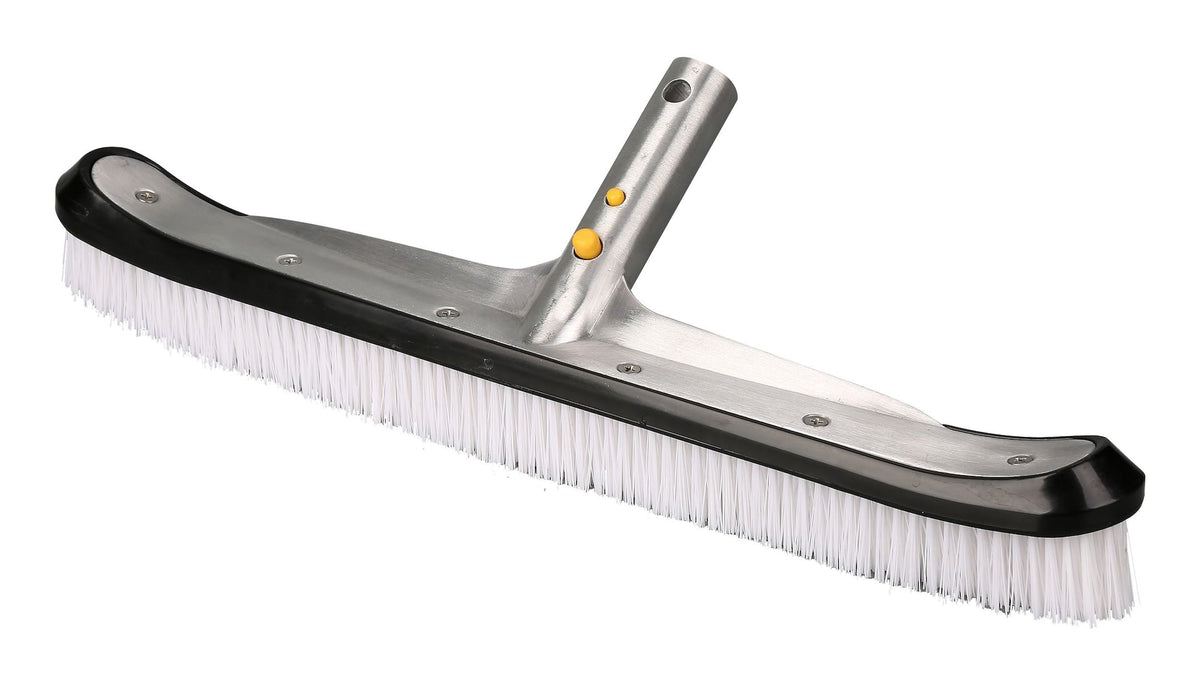 Deluxe Aluminum Swimming Pool & Spa Brush, 18-in J2X4 - product image 3