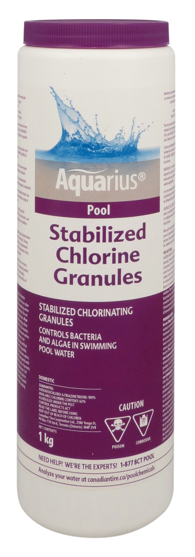 Pool Stabilized Granular Chlorine, 1-kg C1Q7 - product image 1