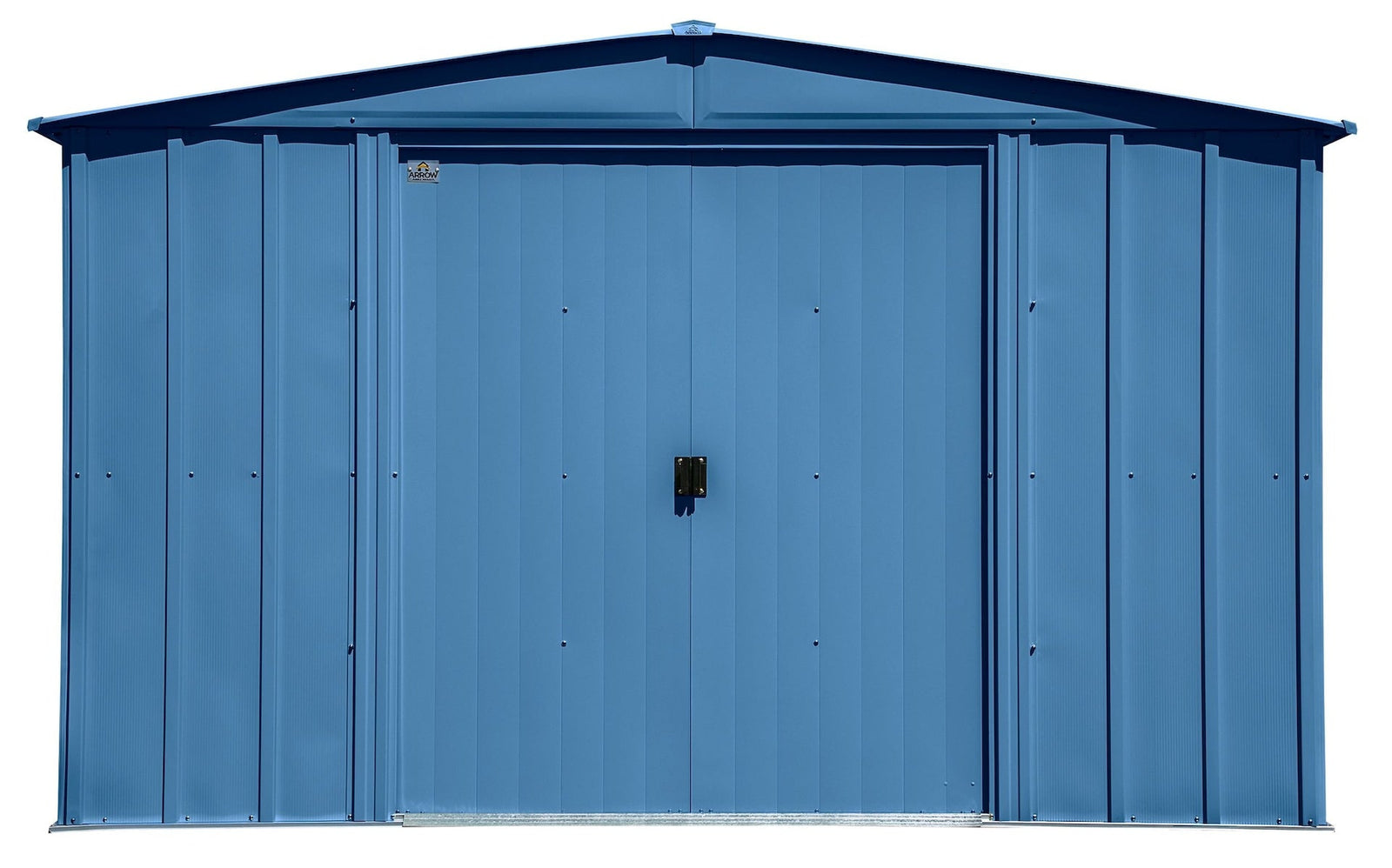 Classic Galvanized Steel Storage Shed, Blue Grey, 10-ft x 12-ft L9U4 - product image 4