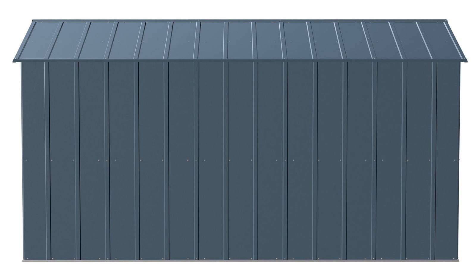 Classic Galvanized Steel Storage Shed, Blue Grey, 10-ft x 12-ft L9U4 - product image 5