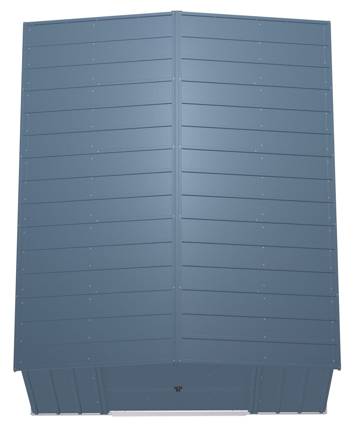 Classic Galvanized Steel Storage Shed, Blue Grey, 10-ft x 12-ft L9U4 - product image 6