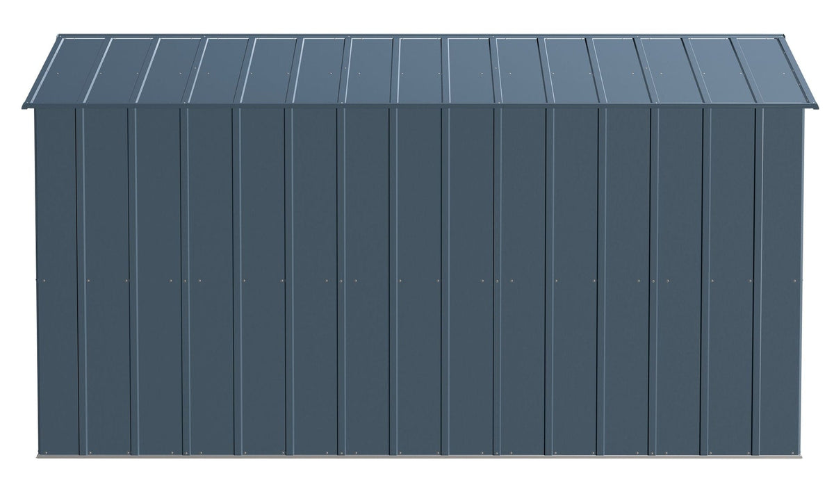 Classic Galvanized Steel Storage Shed, Blue Grey, 10-ft x 12-ft L9U4 - product image 7
