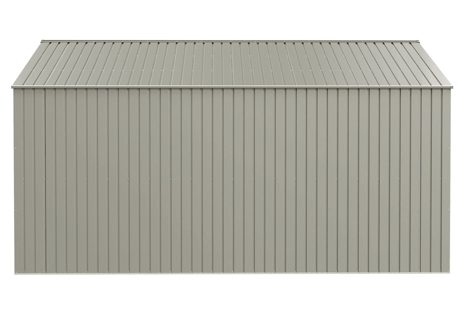 Elite 14x14-ft Cool Grey Corrosion-Resistant Steel Storage Shed P0E6 - product image 3