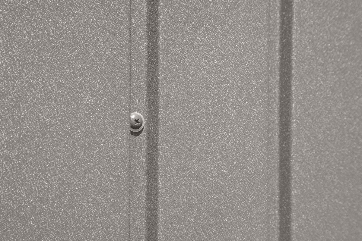 Elite 14x14-ft Cool Grey Corrosion-Resistant Steel Storage Shed P0E6 - product image 7