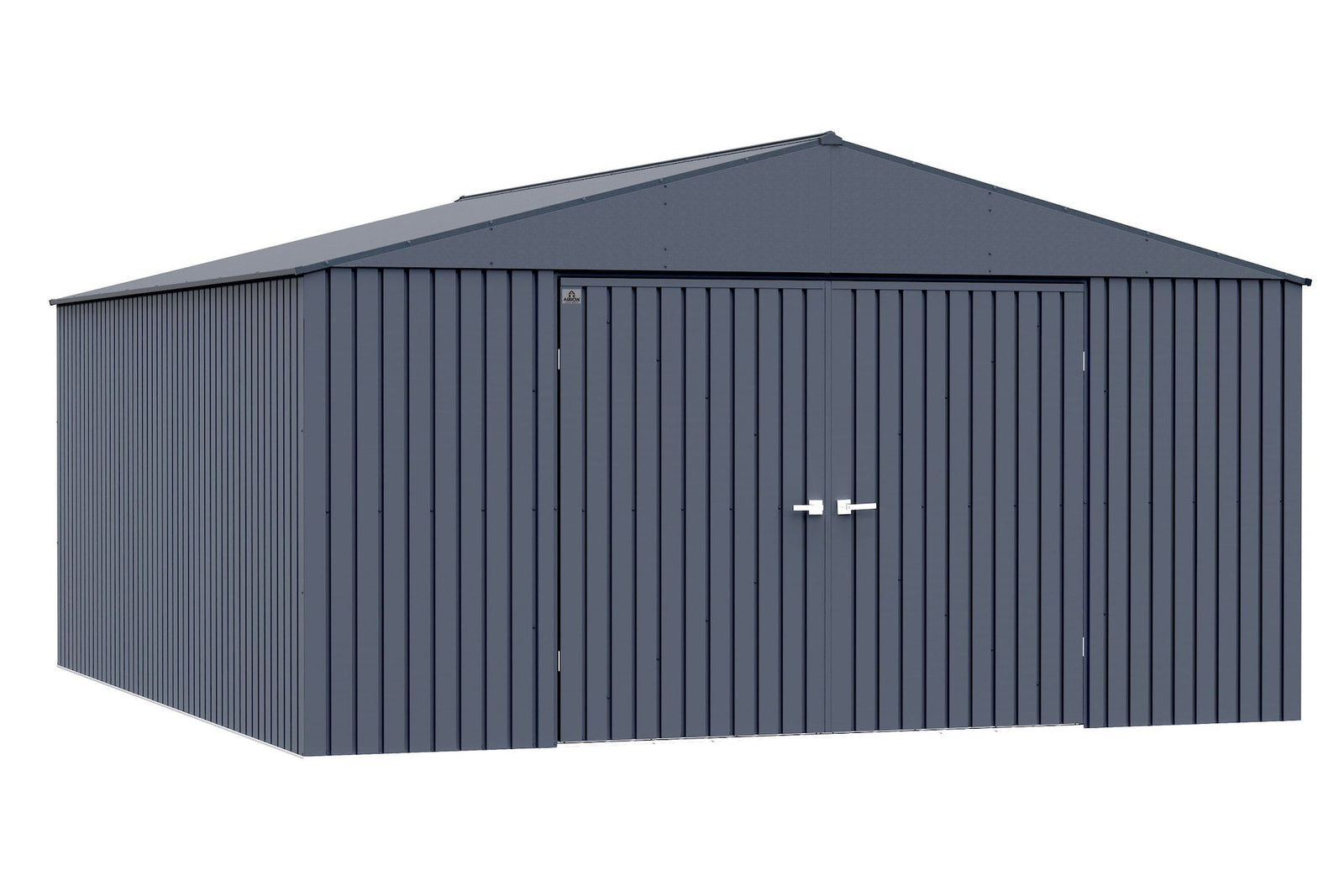 Elite 14x16-ft Anthracite Steel Storage Shed H4S2 - product image 4