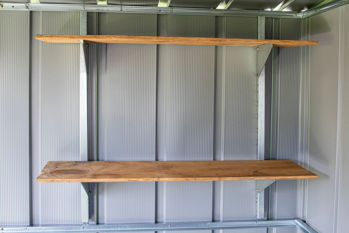 Galvanized Steel Shelf Kit with Hanger and Brackets I3F3 - product image 2