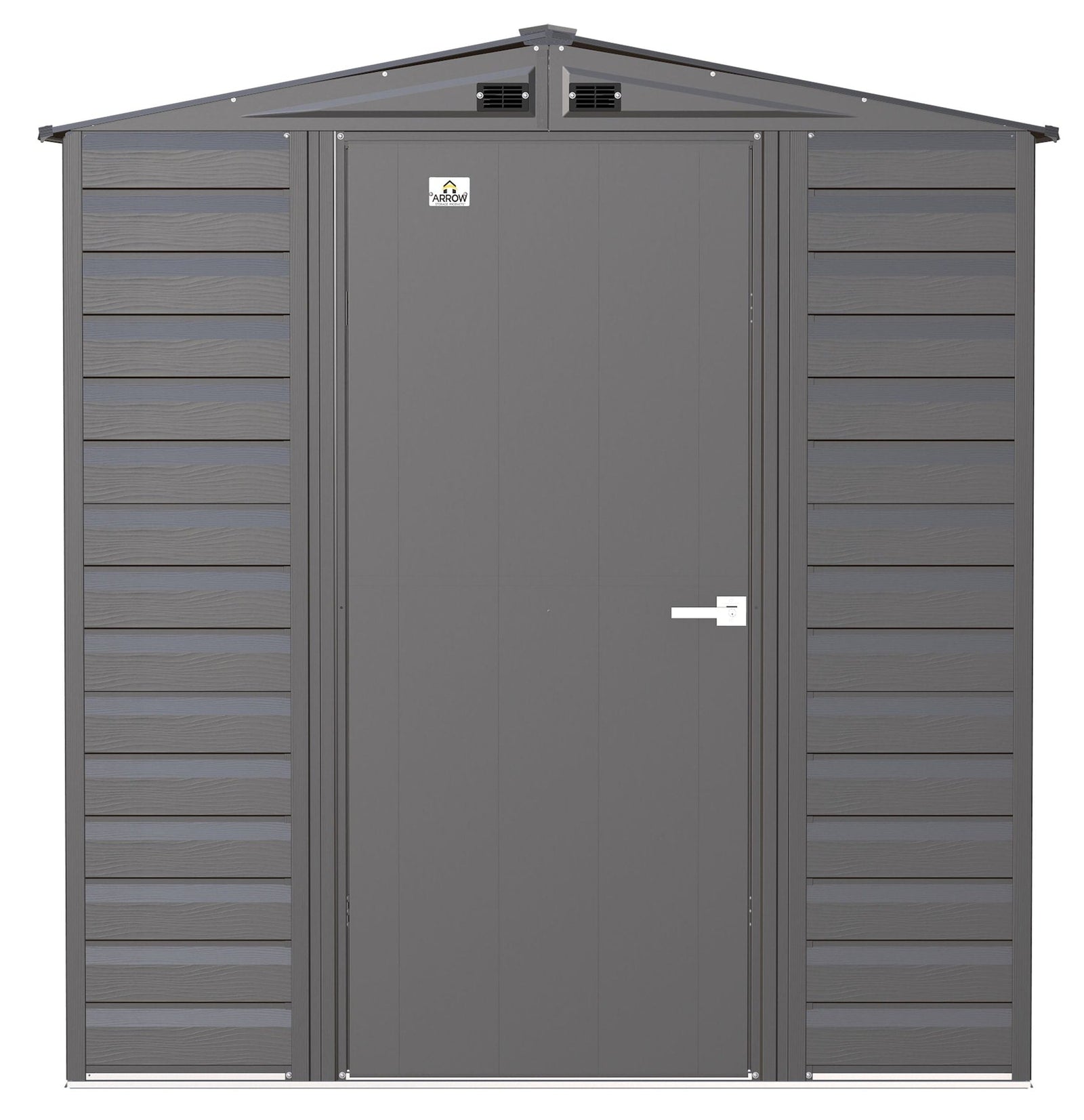 Select Galvanized Steel Storage Shed, Charcoal, 6-ft x 5-ft M2B3 - product image 3