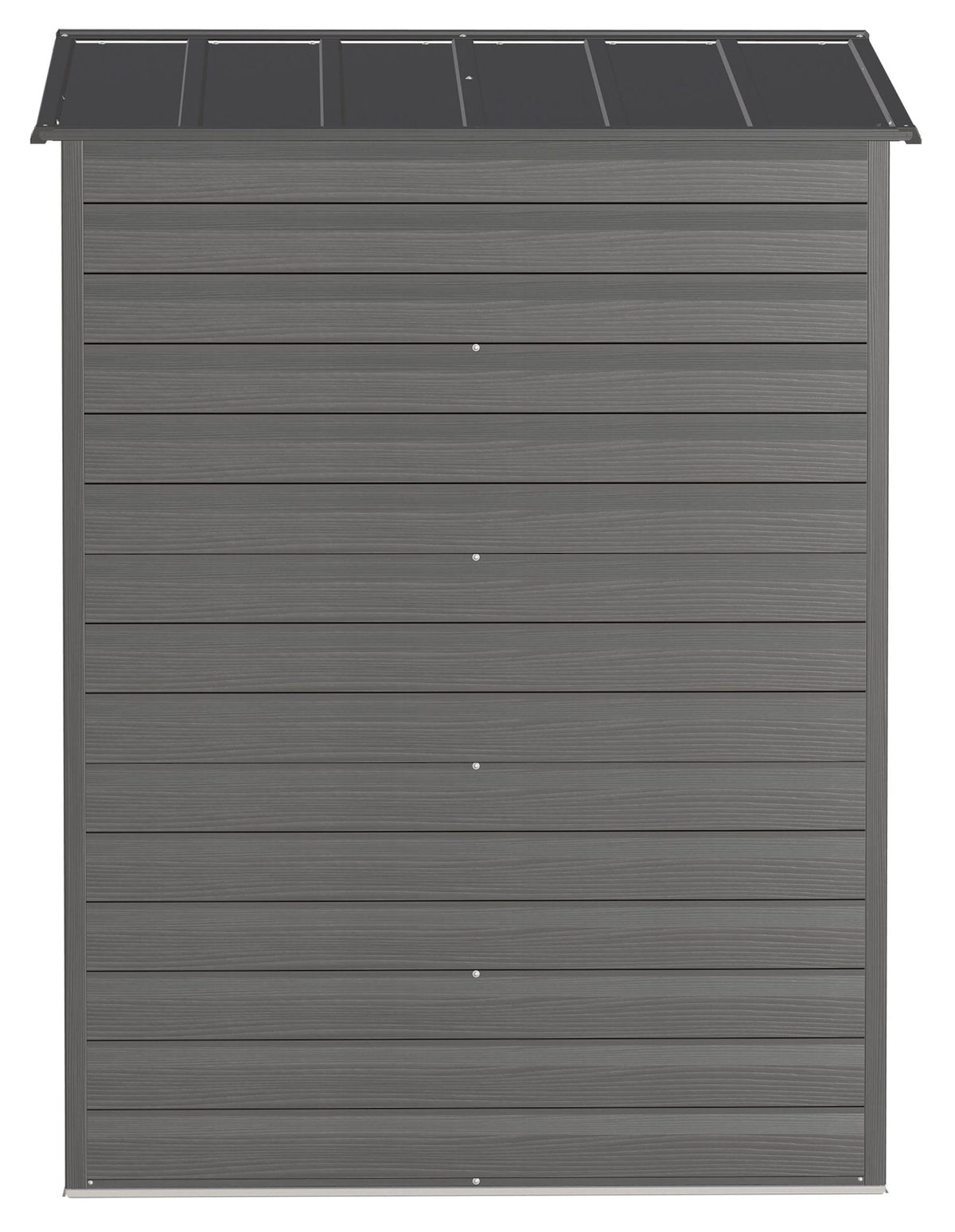 Select Galvanized Steel Storage Shed, Charcoal, 6-ft x 5-ft L9F0 - product image 6