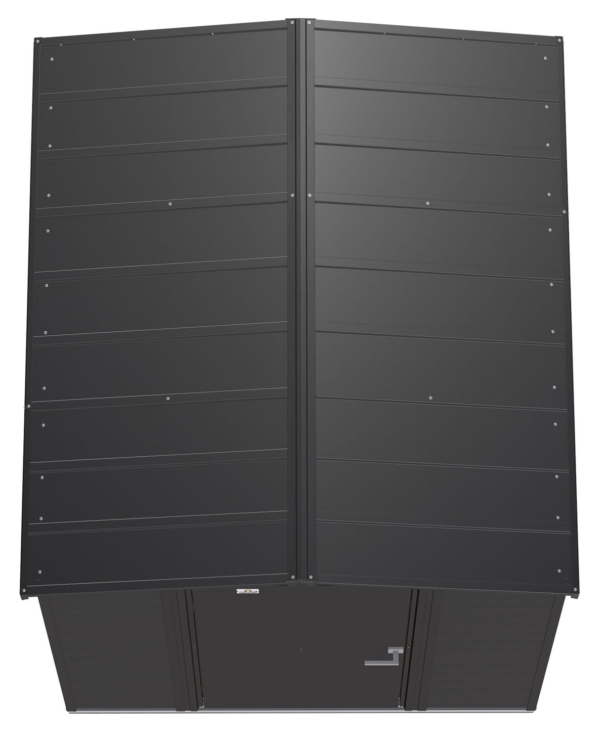 Select Galvanized Steel Storage Shed, Charcoal, 6-ft x 7-ft E8V6 - product image 5