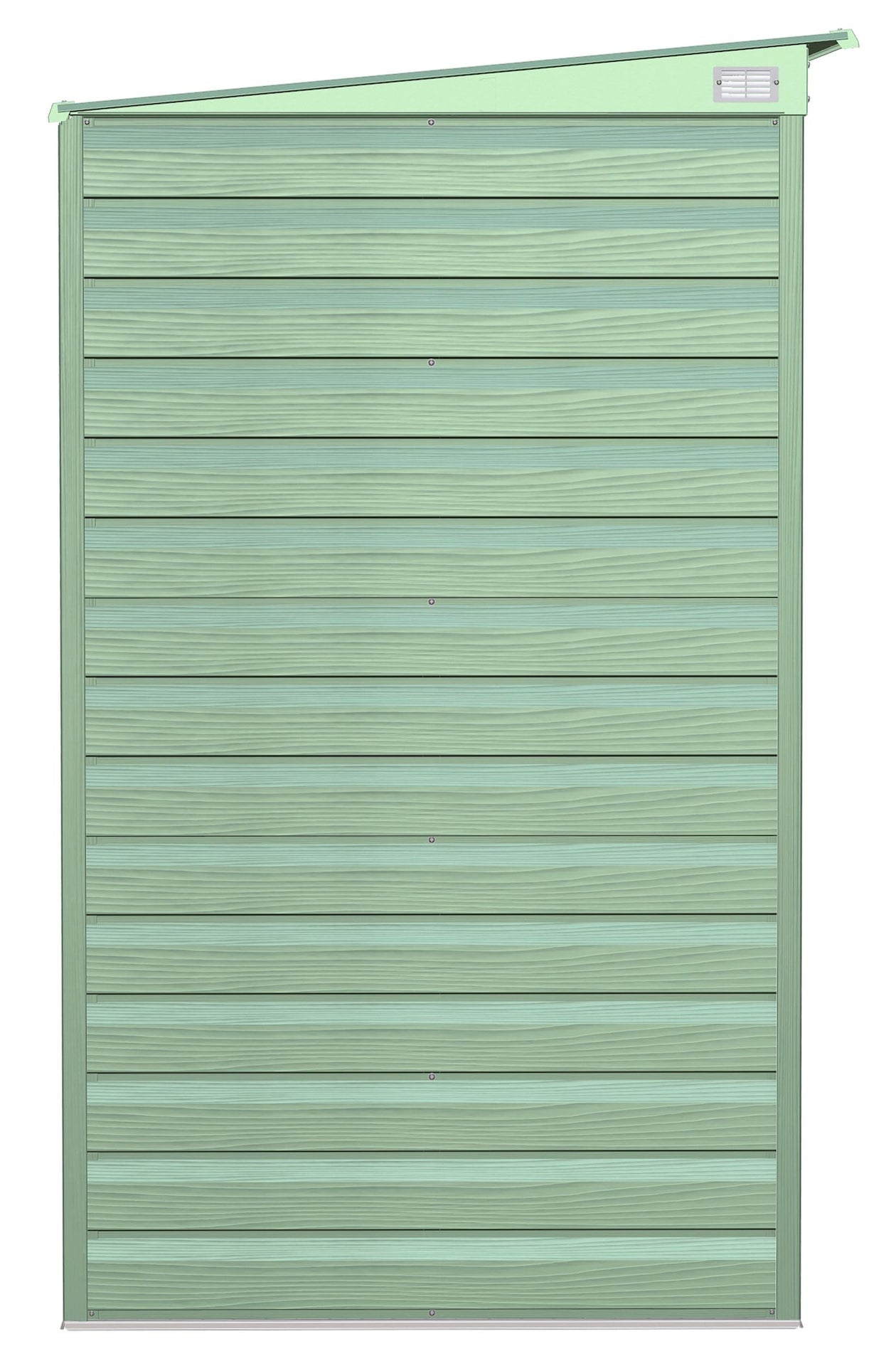 Select Galvanized Steel Storage Shed, Sage Green, 8-ft x 4-ft W6Q6 - product image 7