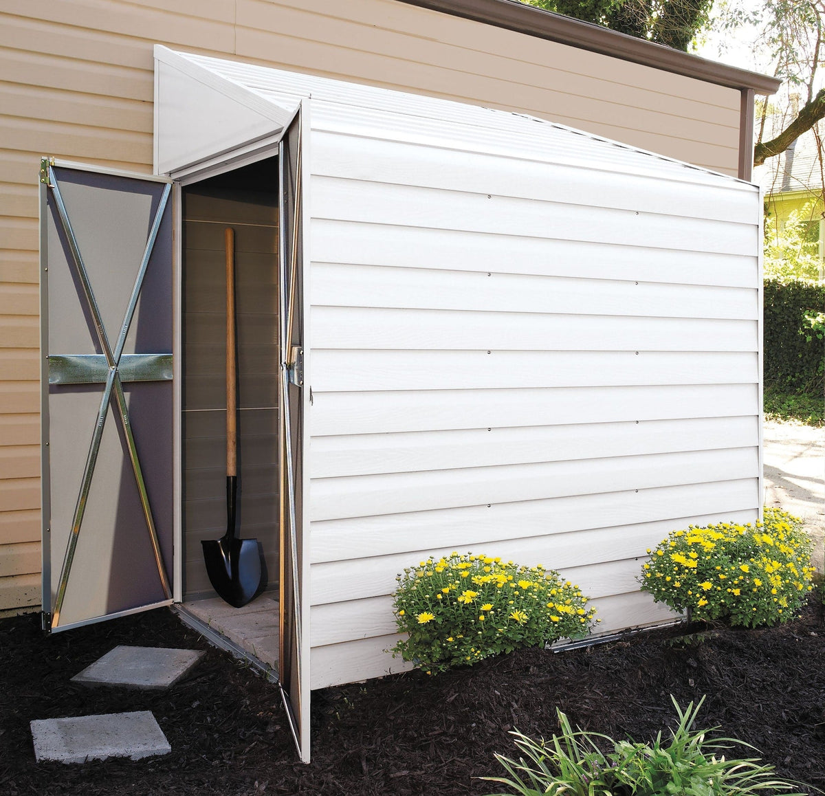 Yardsaver Electro Galvanized Steel Storage Shed, 4-ft x 7-ft K1H1 - product image 8