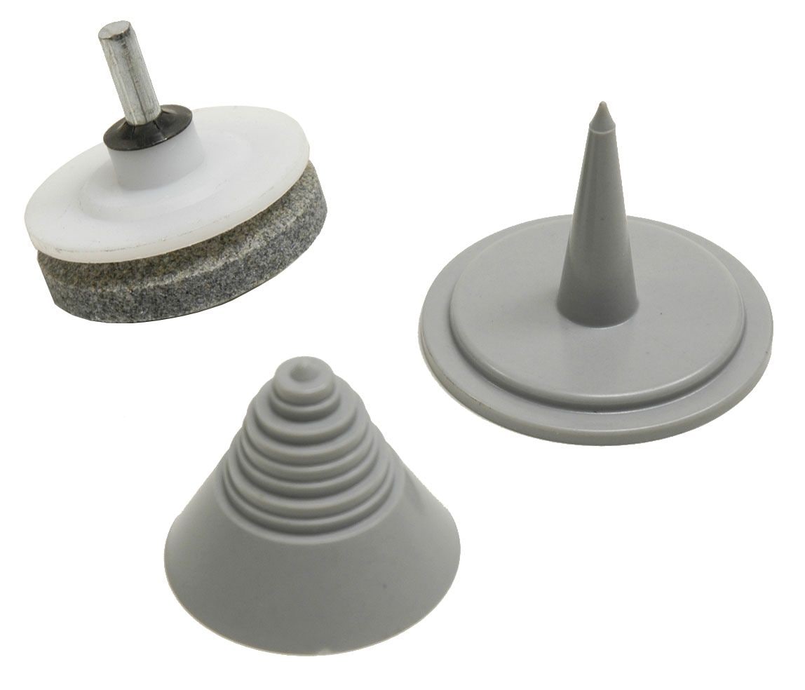 Lawn Mower Blade Sharpening & Balancing Kit for Power Drill I1R7 - product image 1