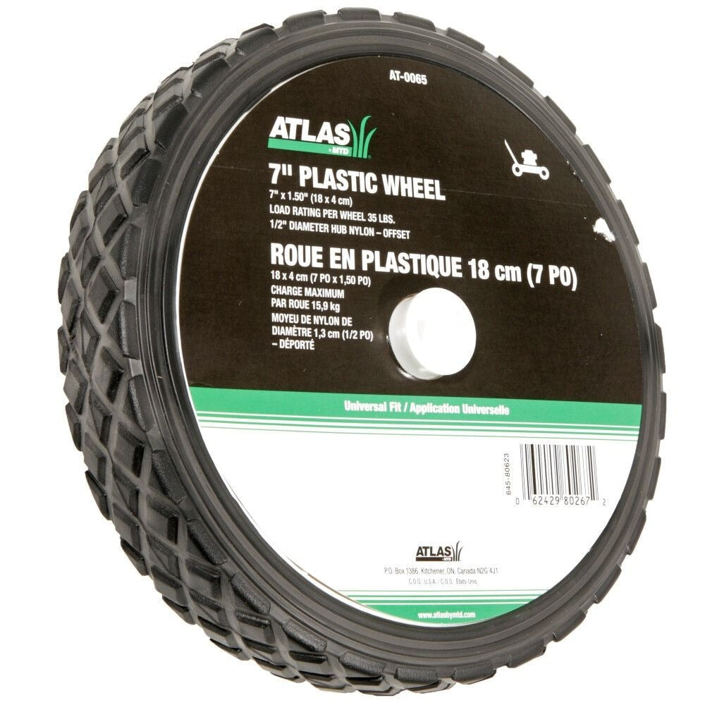 Lawn Mower Replacement Wheel, Wide Tread 7-in x 1.5-in V1U8 - product image 5