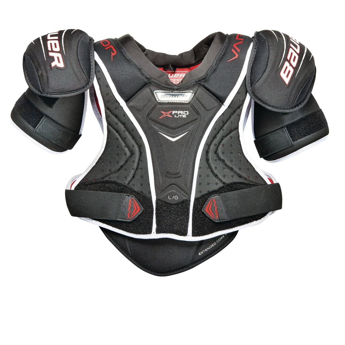 Vapor X Pro Lite Junior Hockey Shoulder Pads, Comfortable and Lightweight, Black N7G9 - product image 1