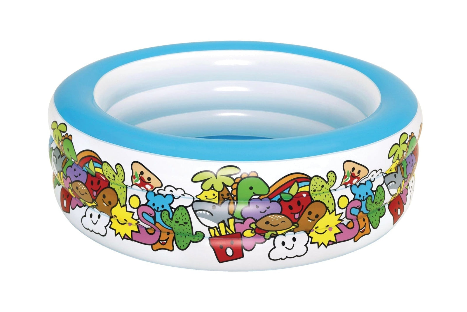 Deluxe Round Inflatable Pool, 5-ft x 20-in N0N4 - product image 1