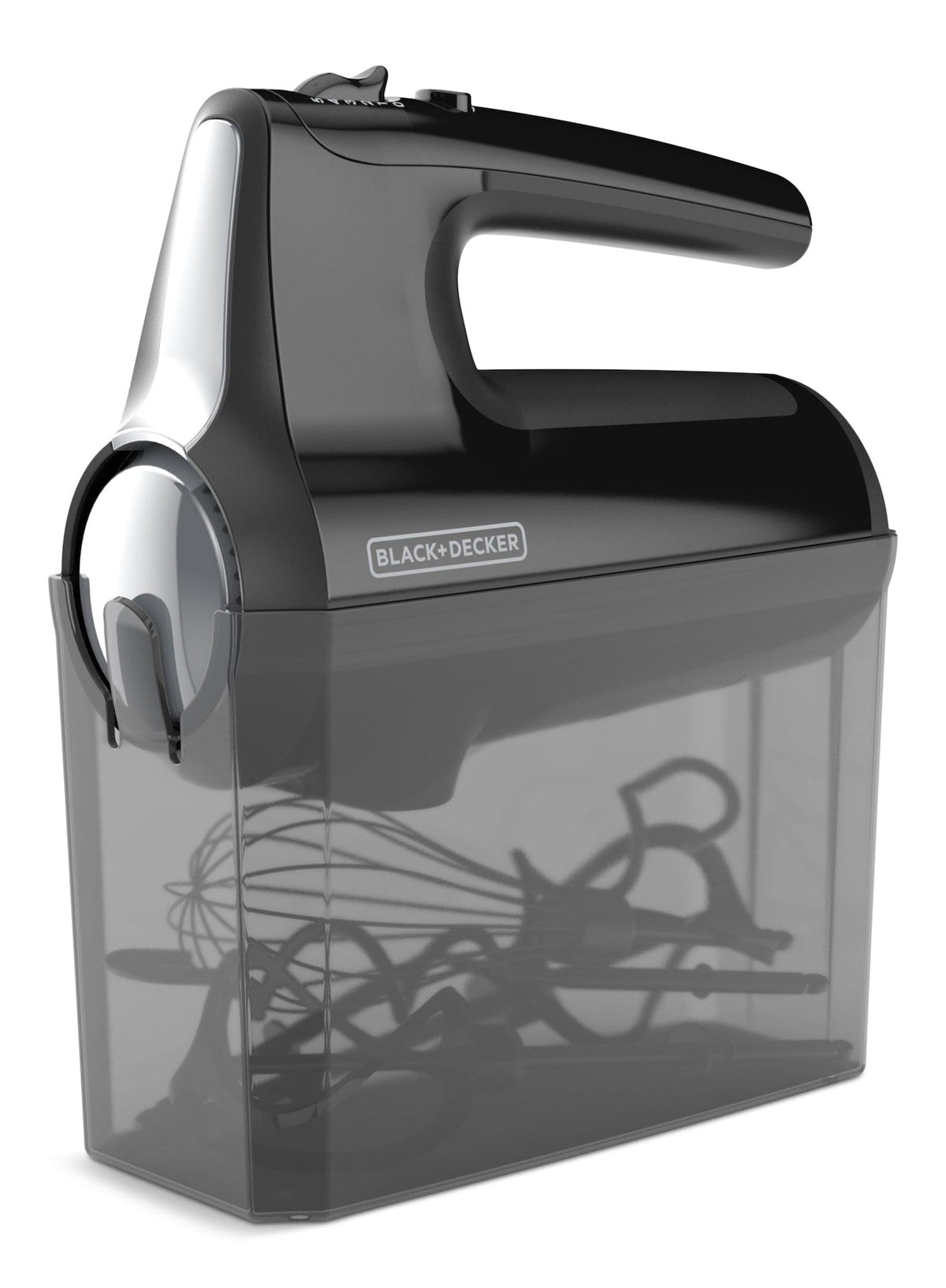 Helix Hand Mixer, Premium Performance 5 Speed Hand Mixer, Includes 5 Attachments and Case, Black T3I3 - product image 3