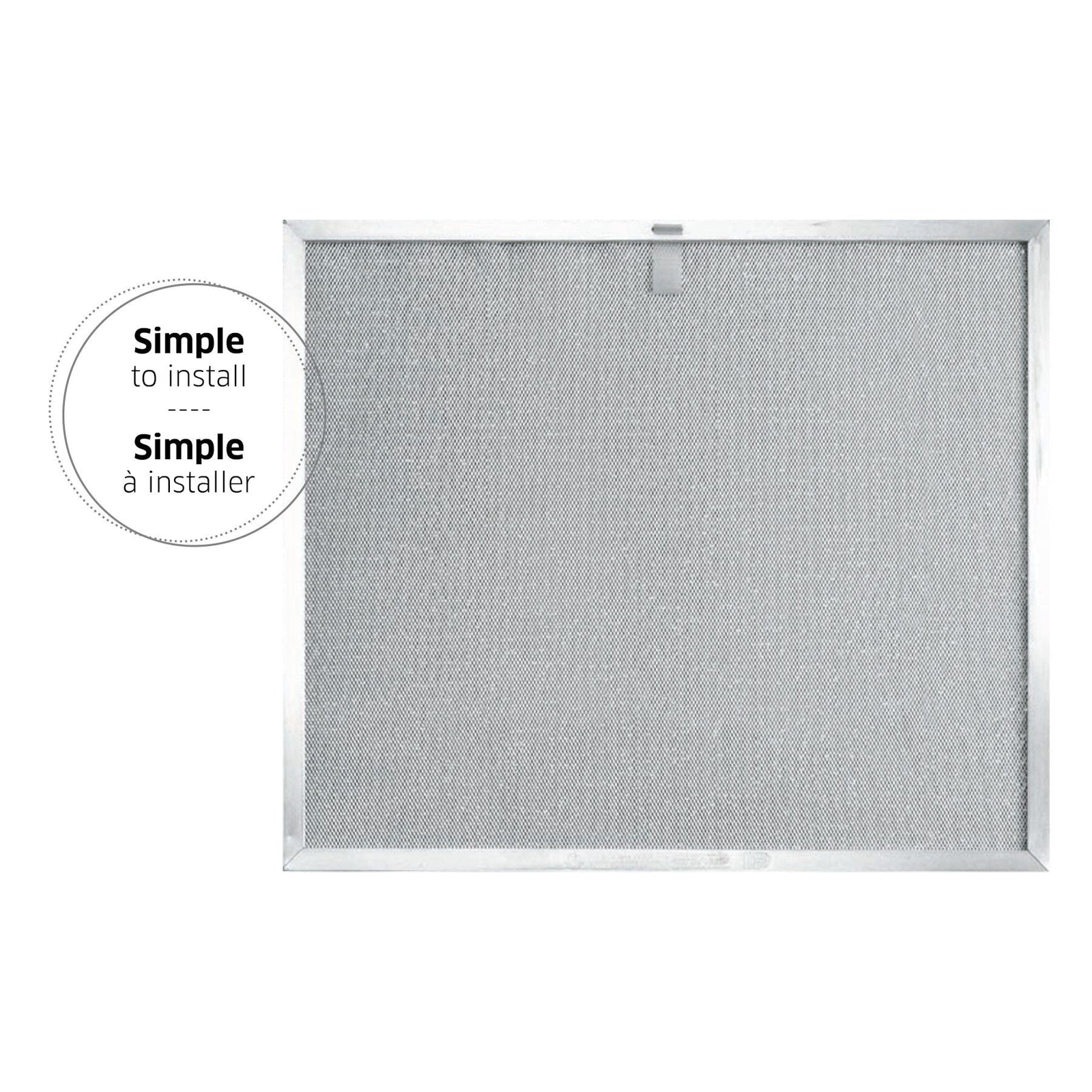 Nutone BPS2FA30 Aluminum Replacement Filter for Allure II Range Hoods M4I9 - product image 4