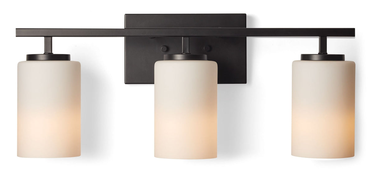 Northfield 3-Light Vanity Light Fixture, Matte Black S8R8 - product image 1