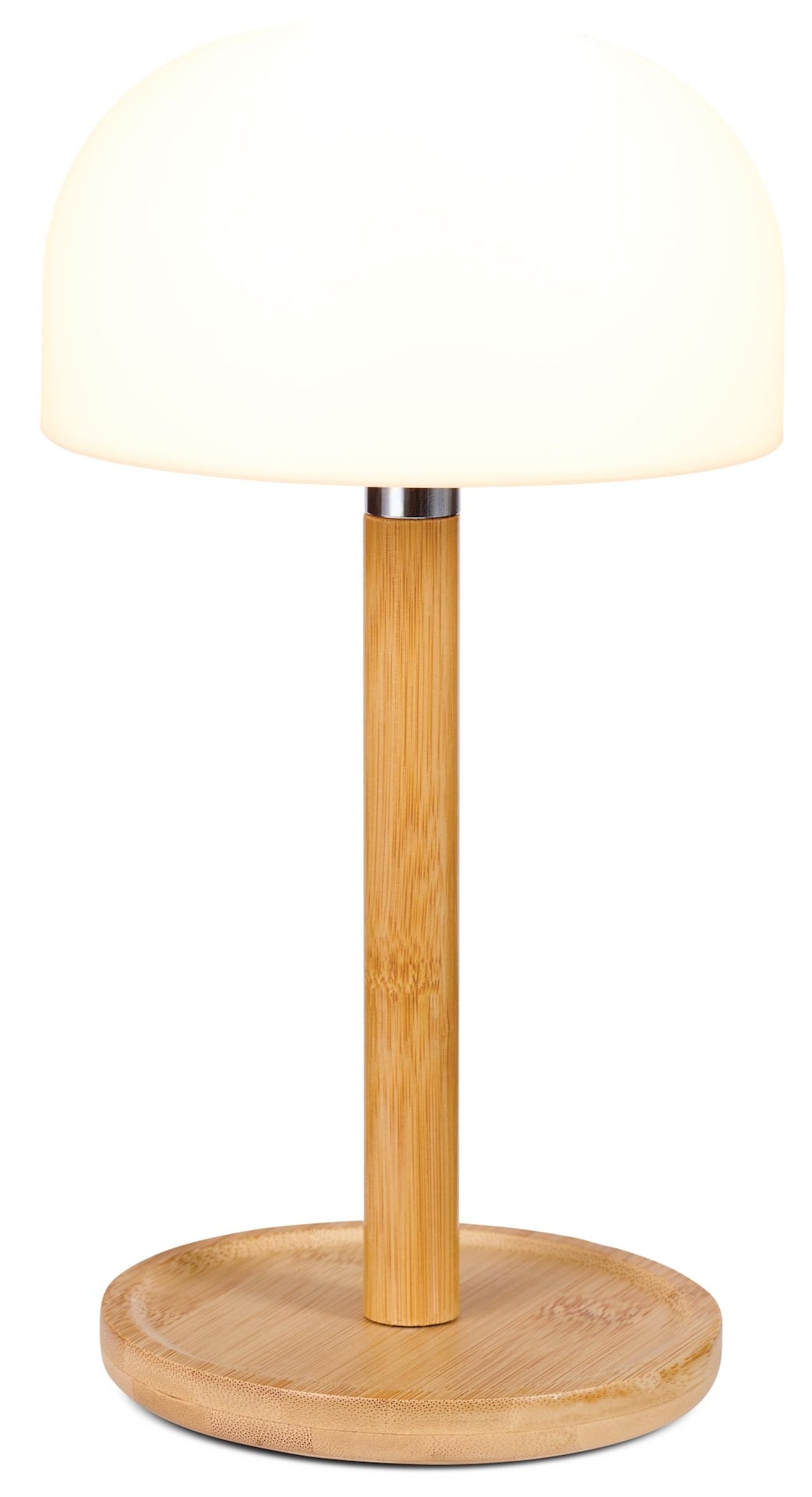 Outdoor Rechargable Bamboo Mushroom Lamp, Multiple Colour Modes N5L7 - product image 2