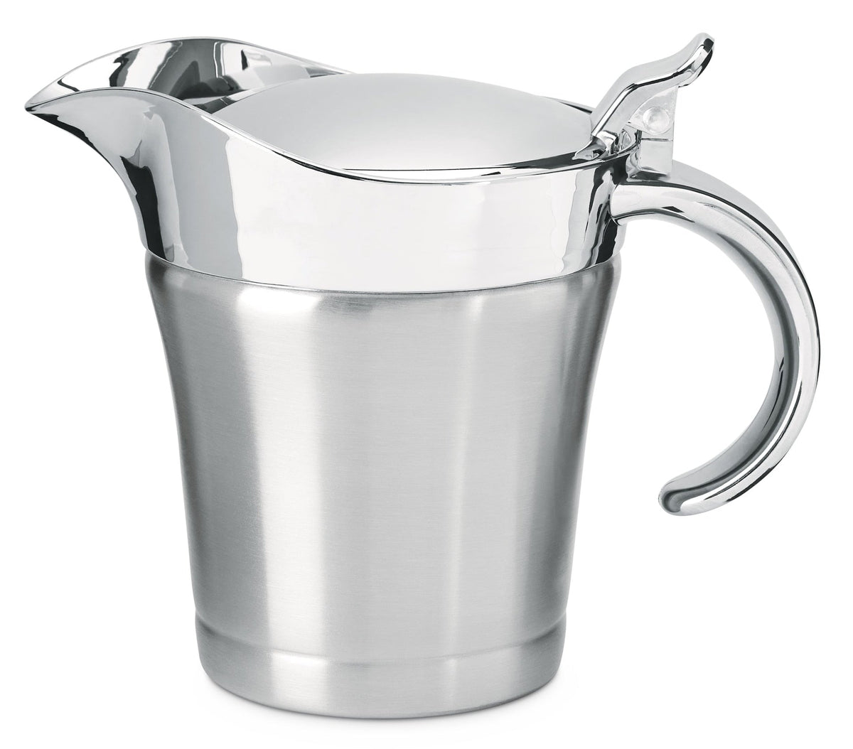Stainless Steel Thermal Gravy Cooking Pot with Lid W8K7 - product image 1
