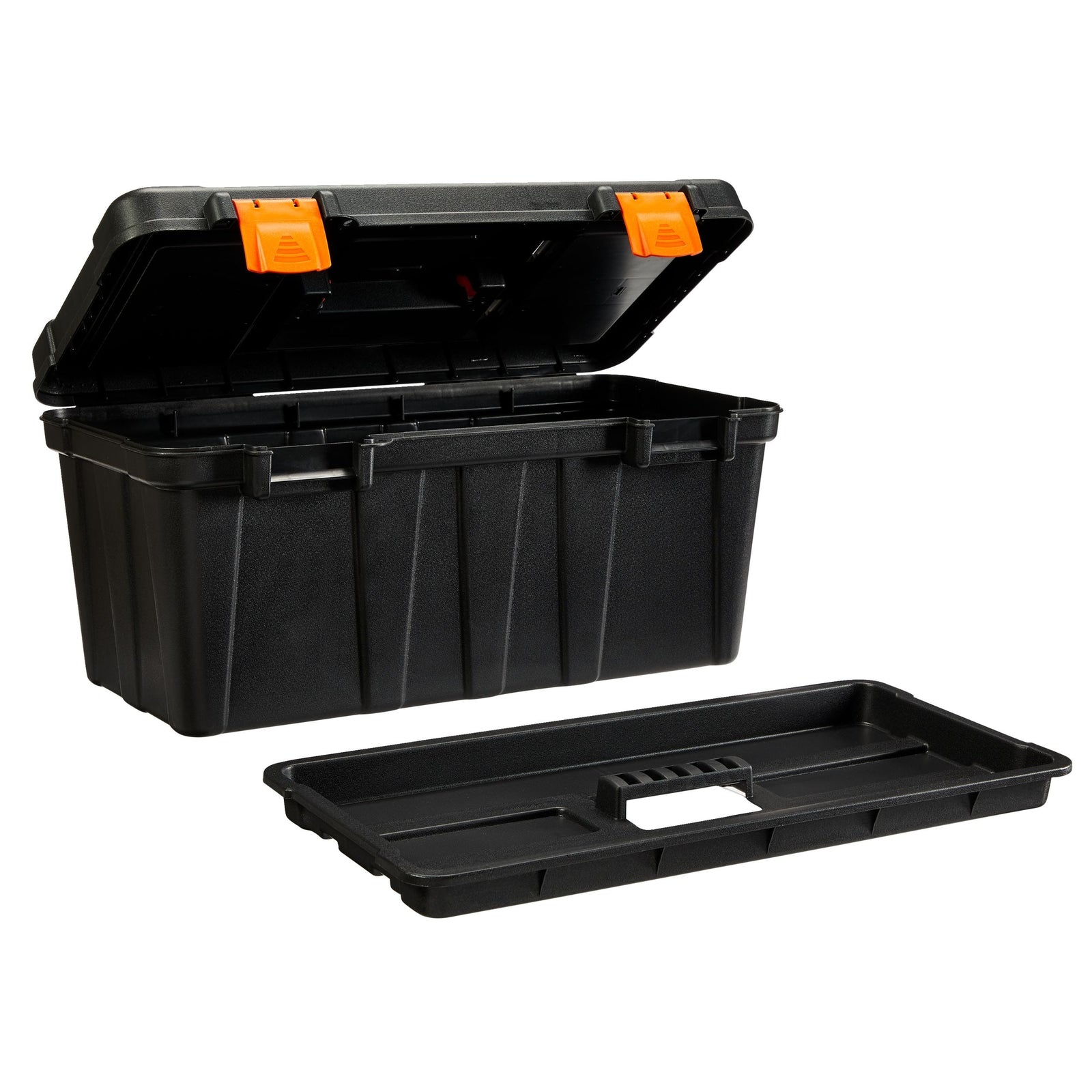 Portable Plastic Tool Box with Removable Tray, 20-in Q0Y4 - product image 1