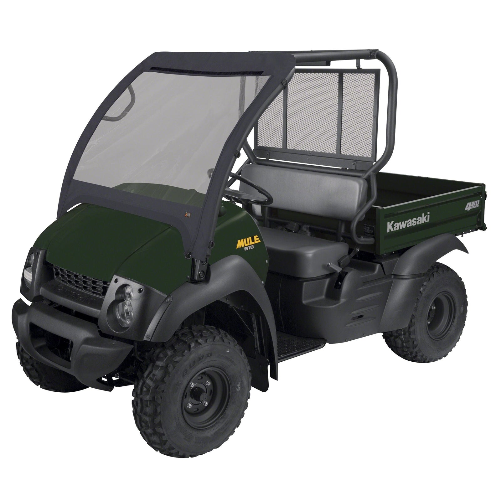 Classic Accessories QuadGear UTV Front Windshield, Fits Kawasaki Mule 600 610, Black K0W7 - product image 3
