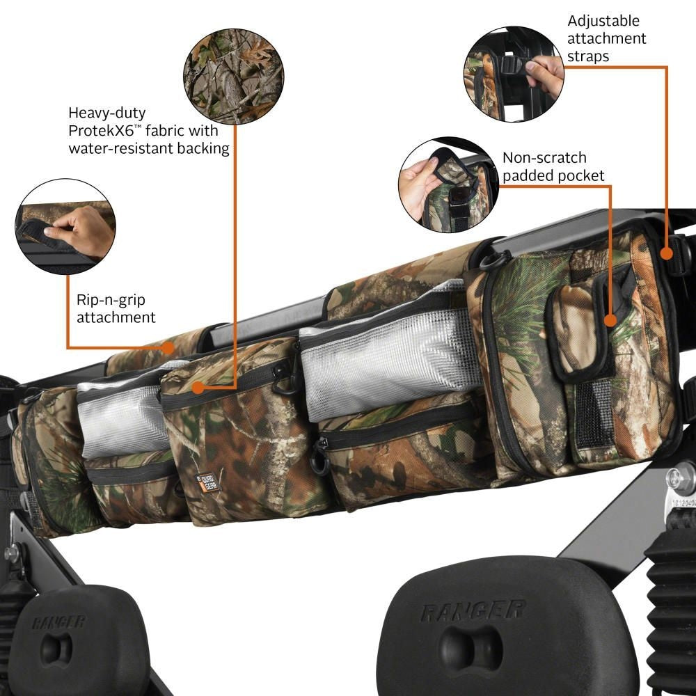 Classic Accessories QuadGear UTV Roll Cage Organizer, Camo I6C1 - product image 4