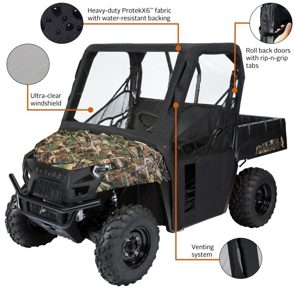 Classic Accessories UTV Cabin Enclosure, Teryx, Black D0Z6 - product image 4
