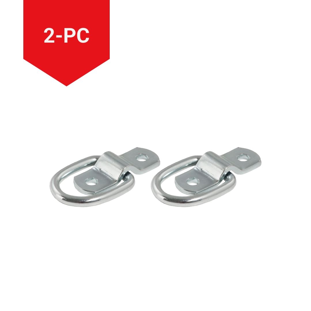1-in x 1-1/4-in Surface-Mounted Tie-Down D-Rings, 1200-lb, 2-pk R0P5 - product image 4