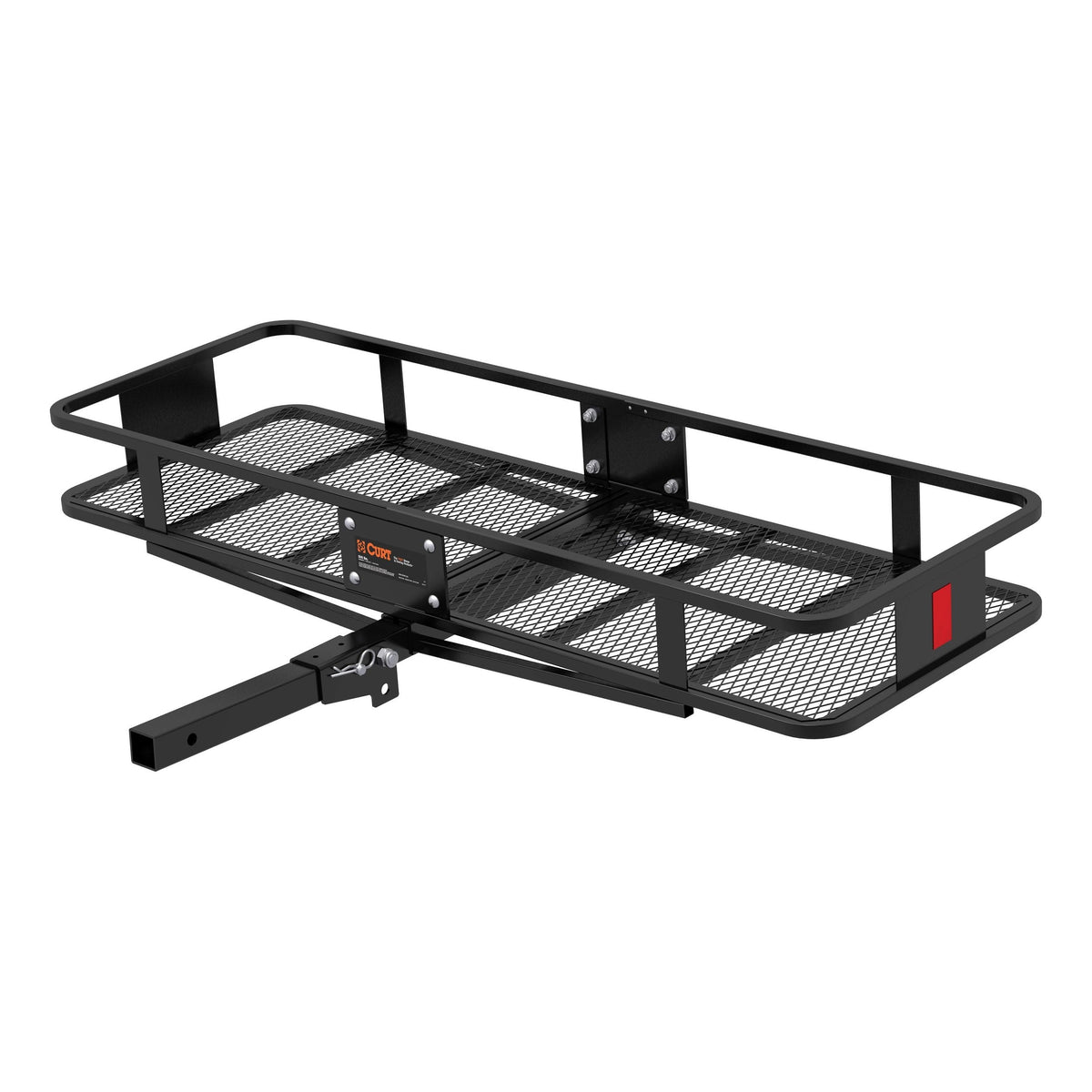 18151 60 x 20-Inch Basket Hitch Cargo Carrier, 500 lbs Capacity, Black Steel, 2-In Folding Shank Y4I9 - product image 2