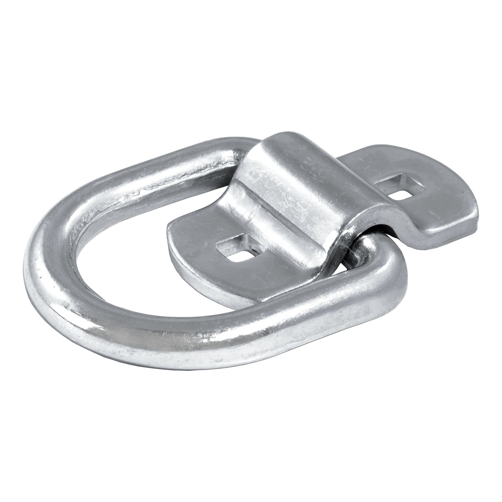 83742 3-in x 3-in Surface-Mounted Tie-Down D-Ring (3600-lb, Clear Zinc) Z7X6 - product image 1