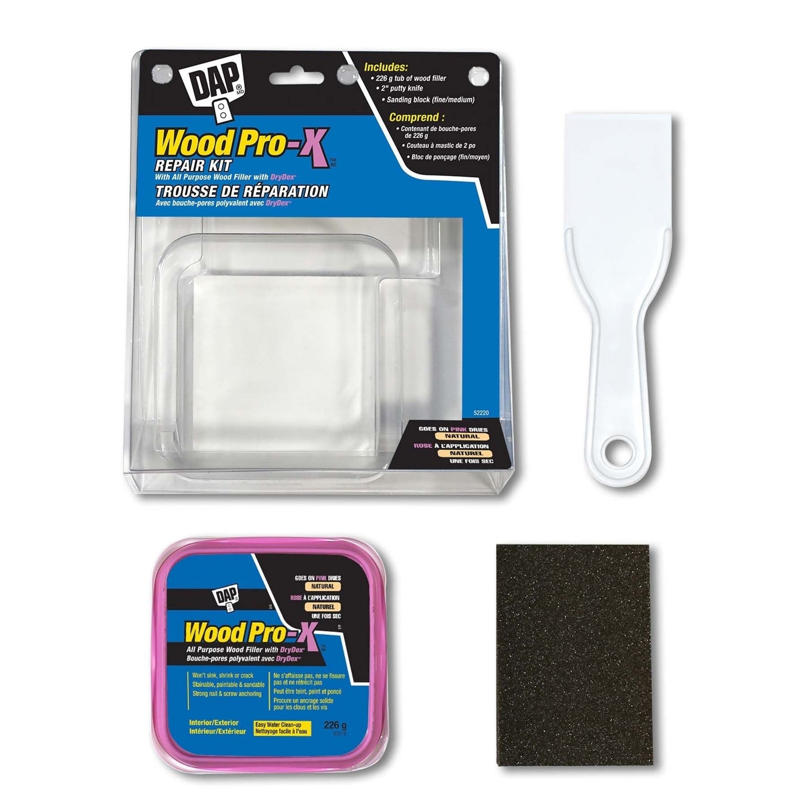 Wood PRo-X All Purpose Wood Filler Kit B5Z2 - product image 2