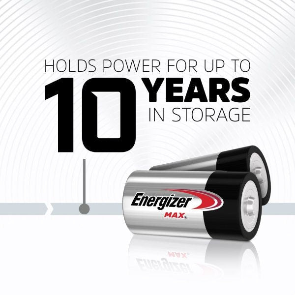 Max 2-pk C Alkaline Batteries, Long Lasting, All Purpose S3S6 - product image 4