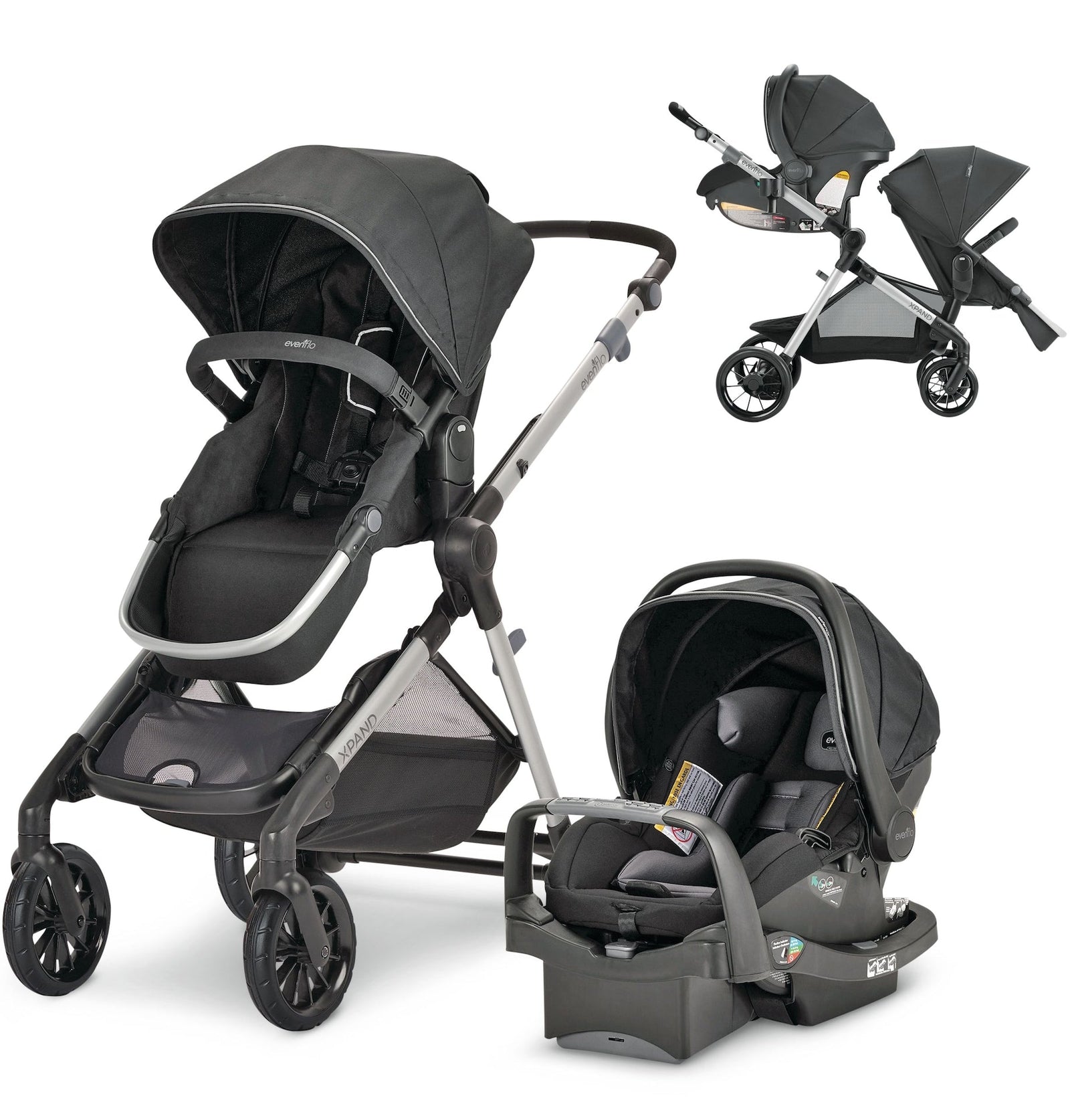Pivot Xpand Modular Compact Fold Travel System with Stroller & Car Seat G2T8 - product image 1