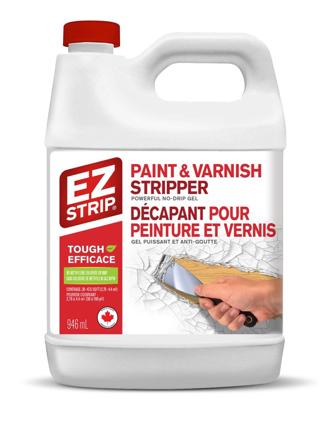 Strip Professional Strength Paint Remover & Varnish Stripper Gel, Low VOC, 946-mL N8V3 - product image 1