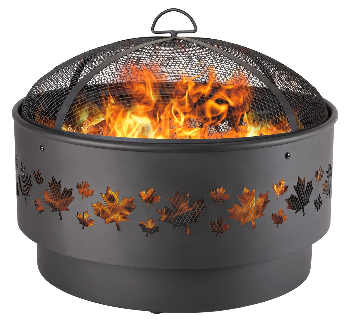 Brome Round Outdoor Wood Firepit, 24-in K2A4 - product image 3