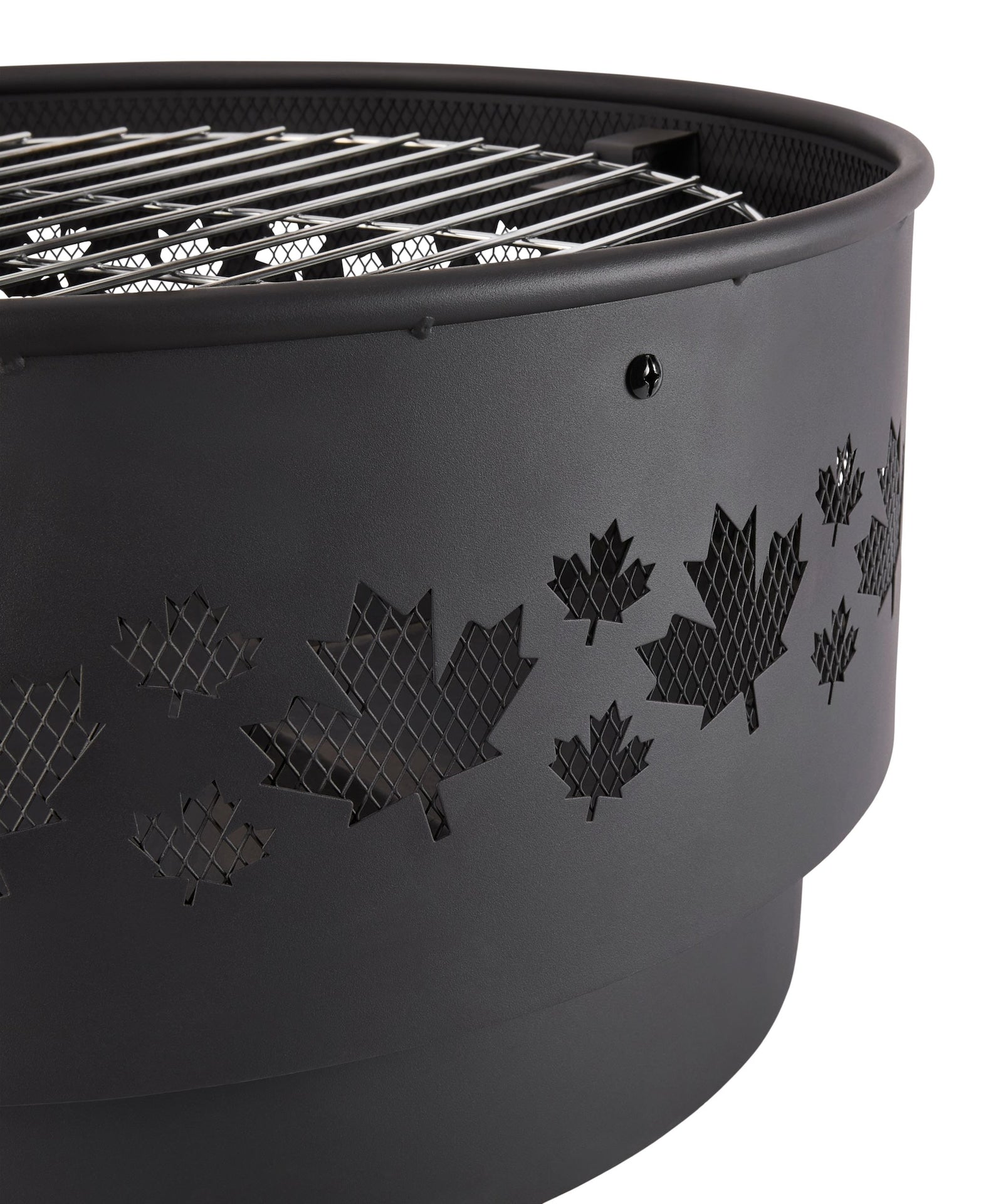 Brome Round Outdoor Wood Firepit, 24-in K2A4 - product image 4