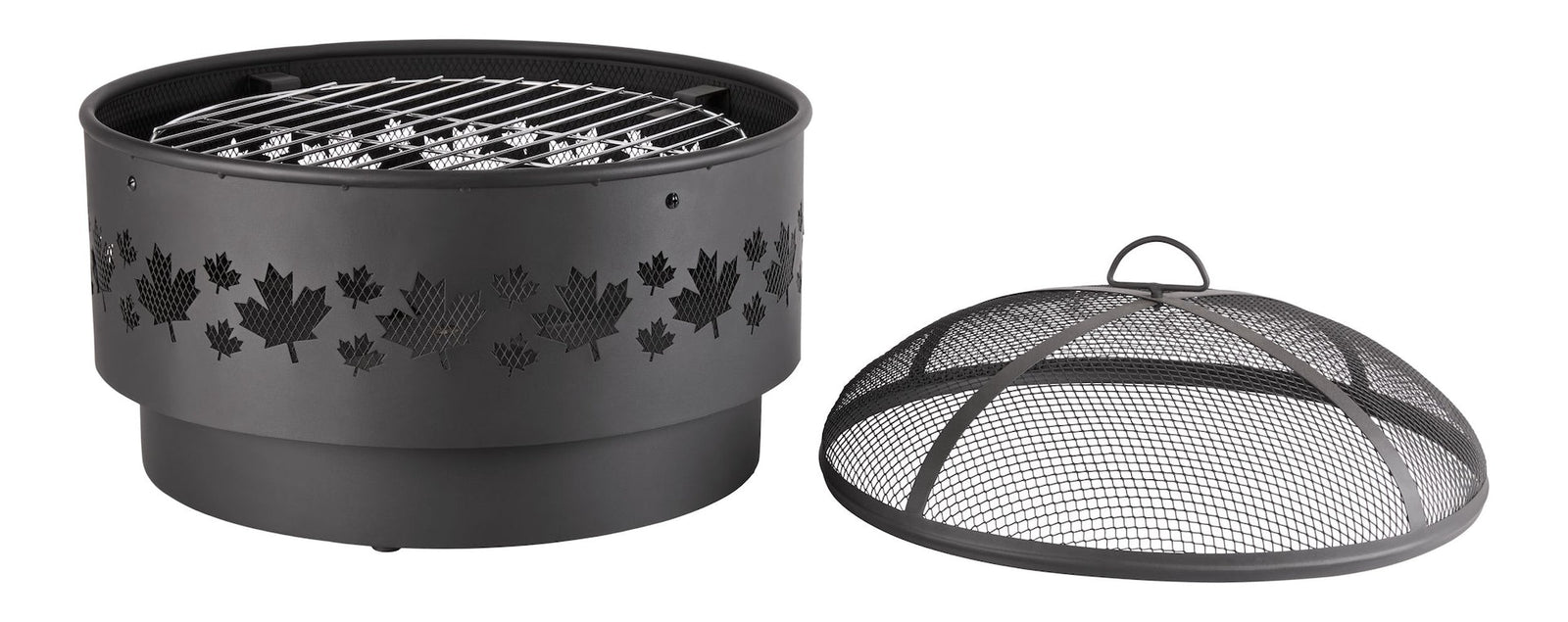Brome Round Outdoor Wood Firepit, 24-in K2A4 - product image 5