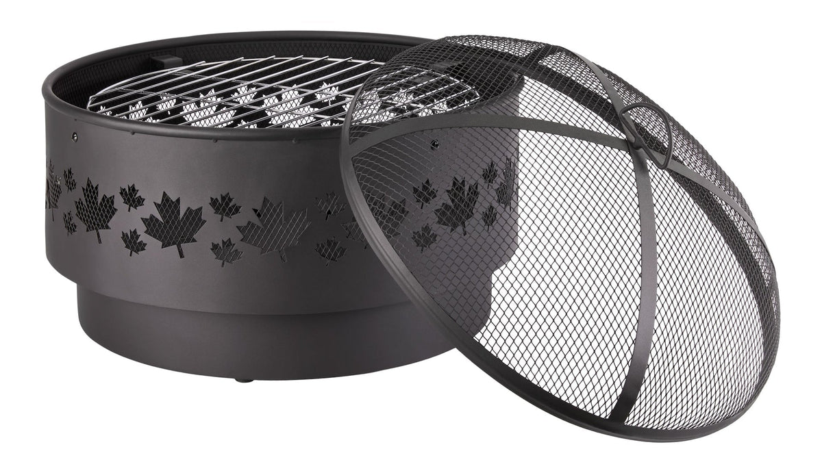 Brome Round Outdoor Wood Firepit, 24-in K2A4 - product image 6
