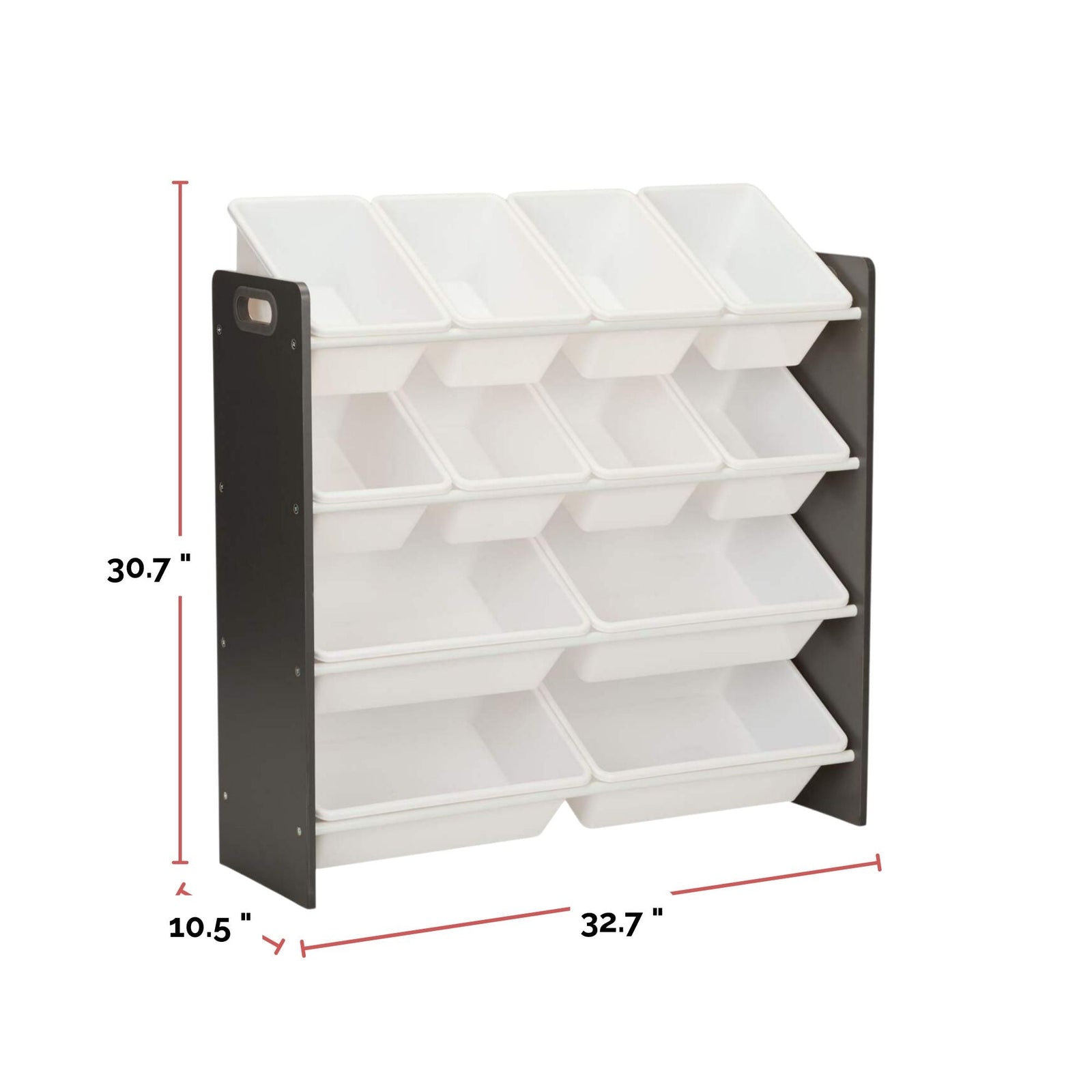 Stain & Rust Resistant Sturdy 12-Bin Organizer, Grey E2L1 - product image 6