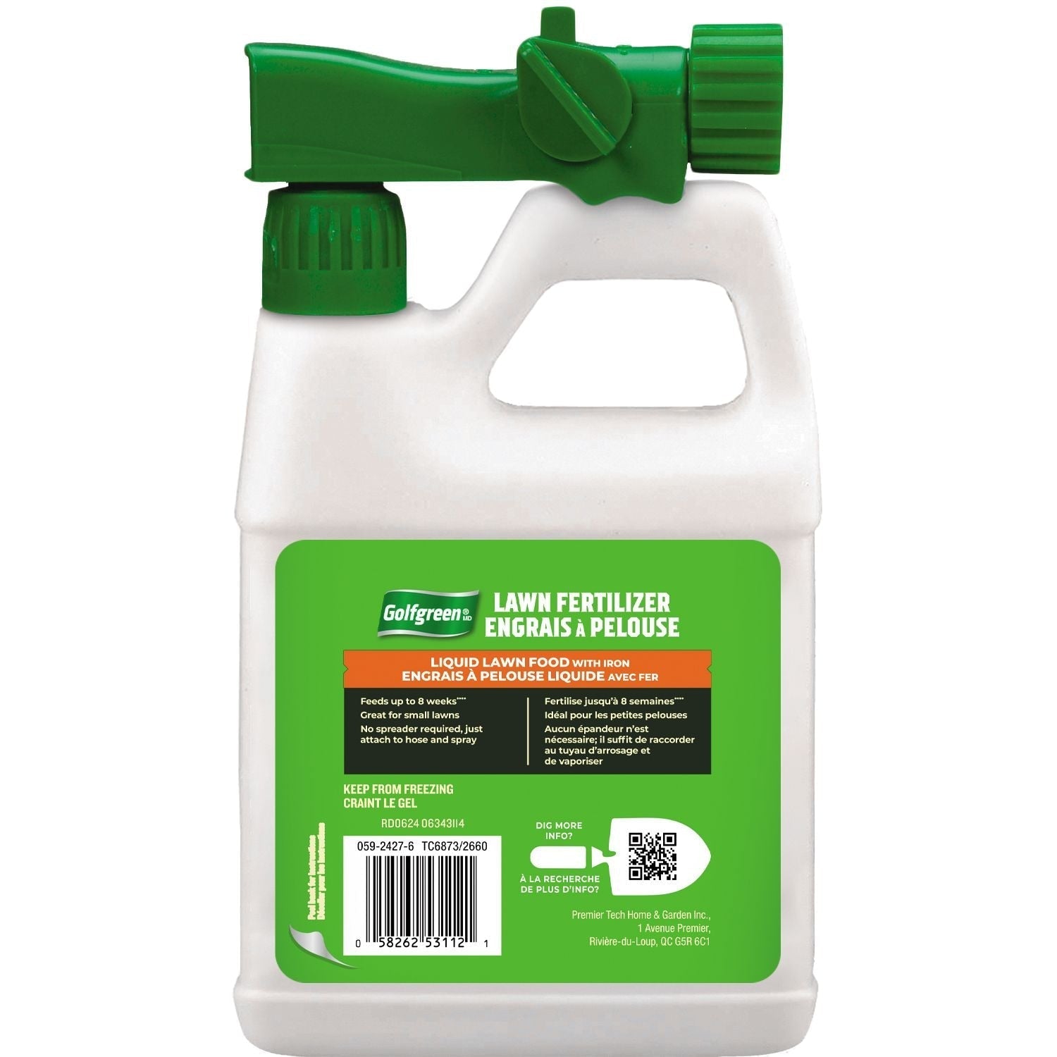Liquid Lawn Fertilizer, 30-0-0, 1.35-kg Q3X3 - product image 2