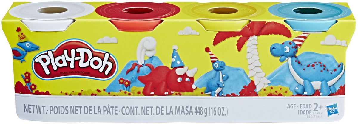 Play-Doh Modeling Compound Creative Toy for Toddlers, Assorted 4 pk, Ages 2+ U6I6 - product image 8