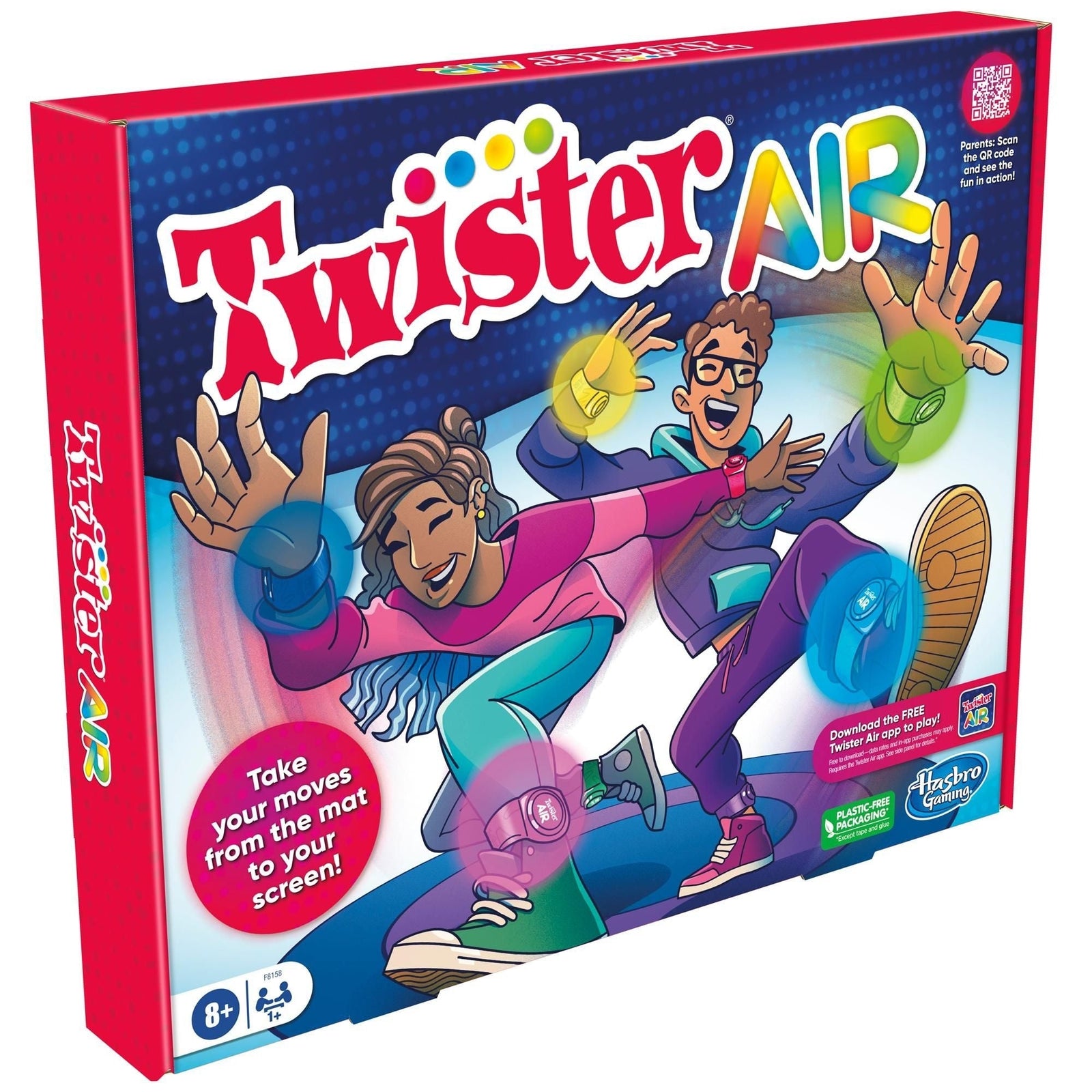 Twister Air Game, Wrist and Ankle Bands, Ages 8+ Q7P8 - product image 1